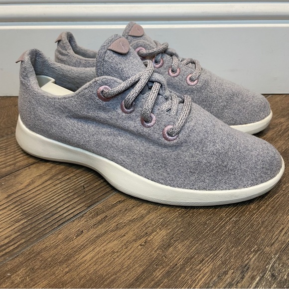 Allbirds x Outdoor Voices‎ Collaboration OV SF Grey Woolrunners Size W8 - Picture 1 of 10